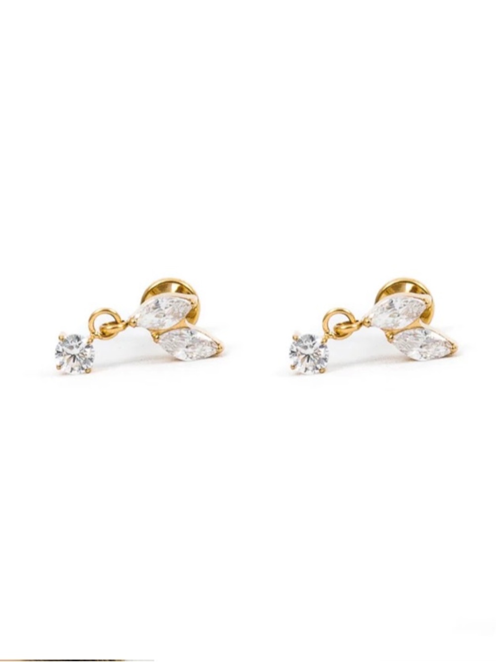 Hey June Diamond Leaf Flatbacks